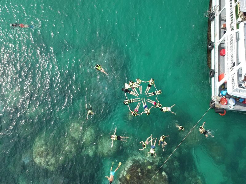 3 Island Hopping Buom, Gam Ghi, and May Rut Island Boat Day Tour - May Rut: beach pause, not a third snorkel stop