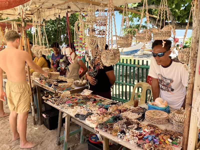 3-Island Hopping Day Tour with Lunch on Cebu Island - BBQ lunch on the boat