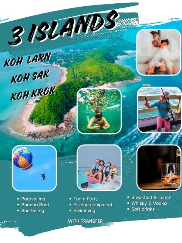 3 Islands Full-Day Join-in Experience with Transfers - The useful details at a glance