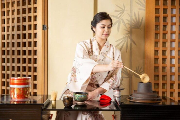 3 Japanese Cultures Experience in 1 Day With Simple Kimono - Calligraphy Experience With Simple Kimono