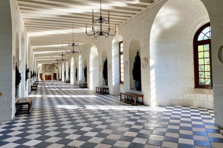 3 Loire Castles Live Guided Small Group by Mercedes Minivan - Key Points