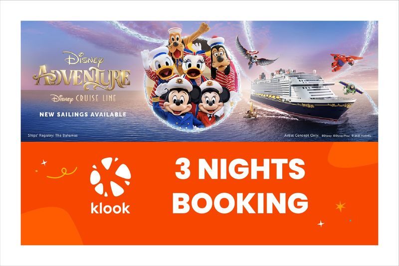 3-Night Cruise from Singapore on Disney Adventure (All Sailings) - A short cruise with the ship as the destination