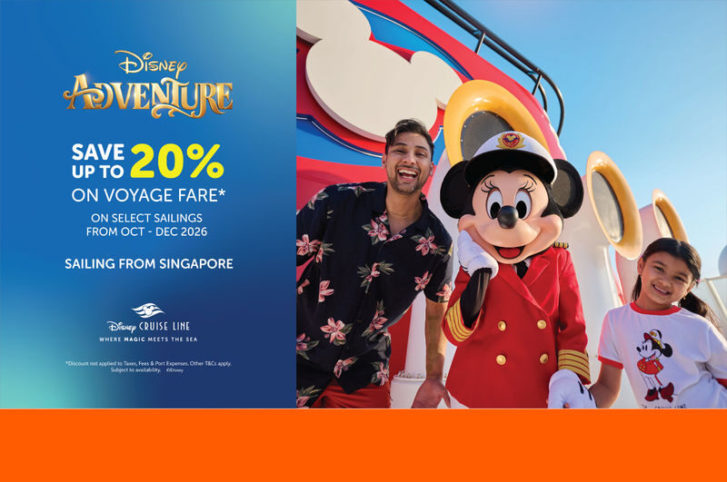 3-Night Cruise from Singapore on Disney Adventure (All Sailings) - Shows and character encounters worth planning around
