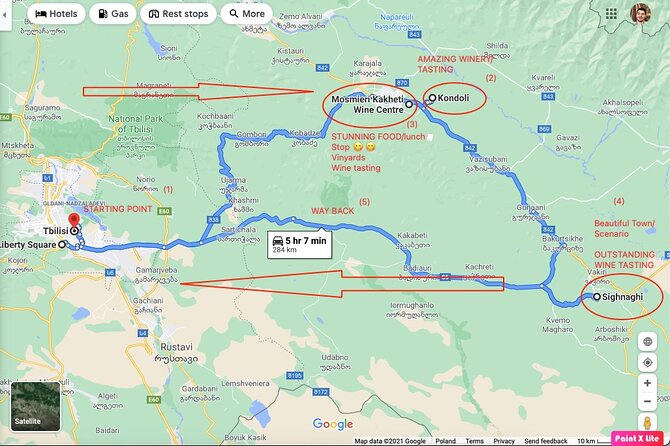 3 Organic Wineries Private Day Trip to Wine Province With Lunch and Tastings - Directions