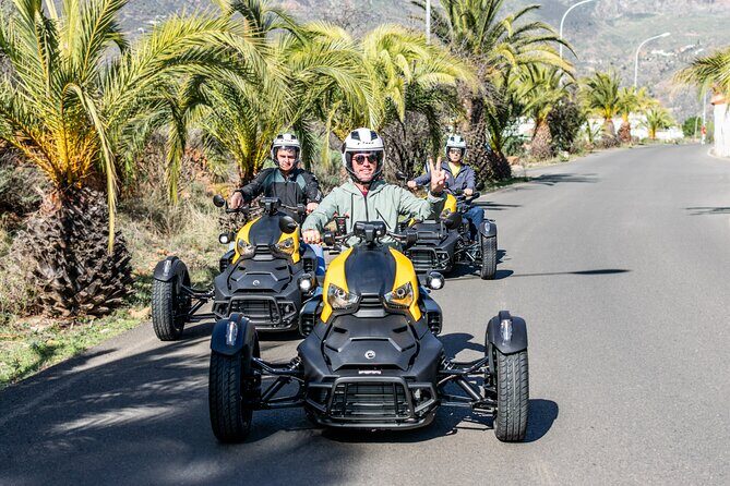 3 Wheel Motorcycle like Quad/Buggy Tour Gran Canaria (Maspalomas) - Value for Money
