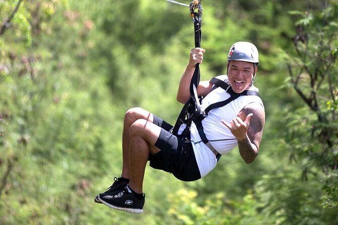 3 Zipline Tour Oahu (1 Hour) - Tandem Riding for Children