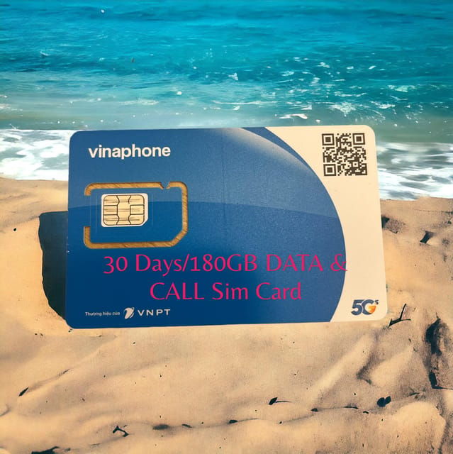 30 Days/180gb Data and Call SIM Card - Good To Know
