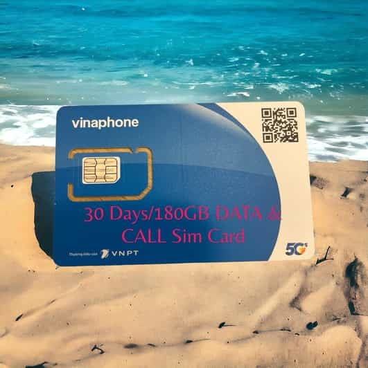 30 Days/180gb Data and Call SIM Card - Payment Methods