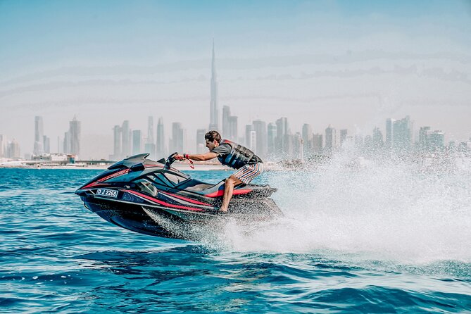 30 Mins Jet Ski Tour Burj Al Arab and Burj Khalifa, Dowtown Dubai - Jet Ski Experience