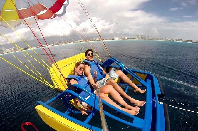 30 Minutes Sky Rider Lagoonside Parasailing in Cancun - FAQ