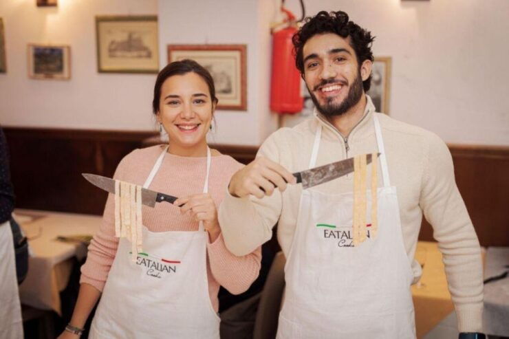 30+ Rome Sights & Fettucine Pasta-Making Cooking Class - Tour Highlights