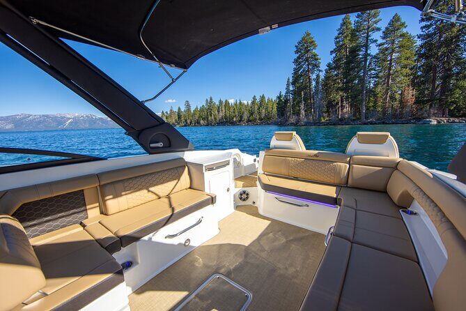 30ft Luxury Private Yacht Charter on South Lake Tahoe - The Sum Up