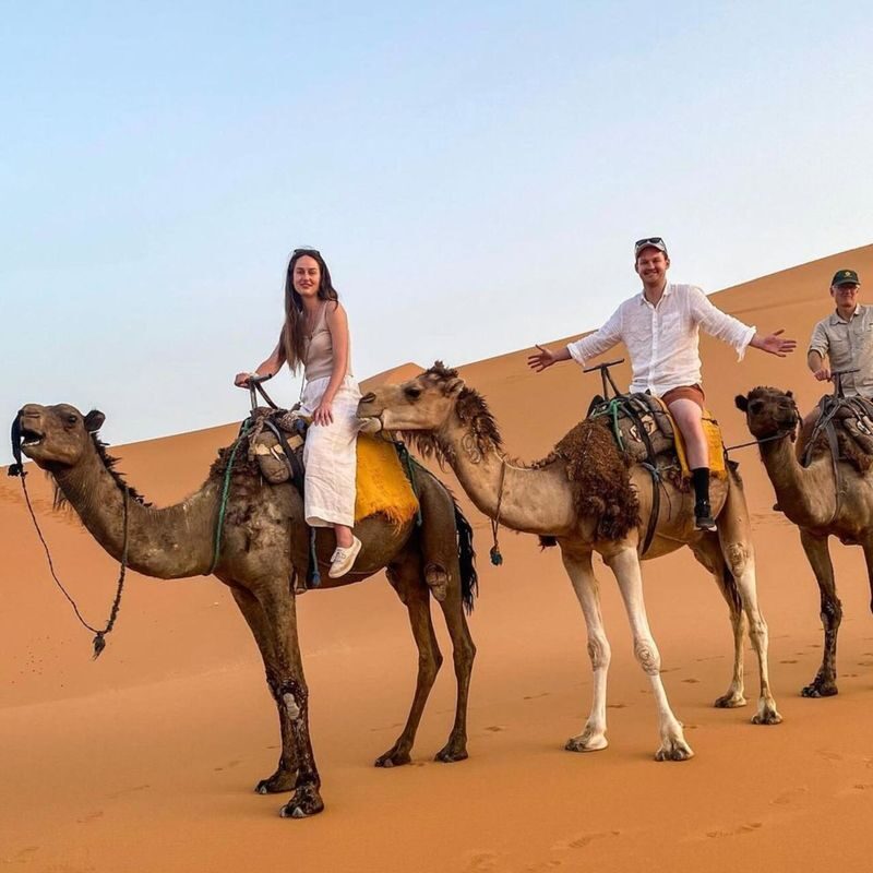 3D2N Marrakech to Fez Via Desert Merzouga Hotel, Lux Camp & Camel - The trip at a glance