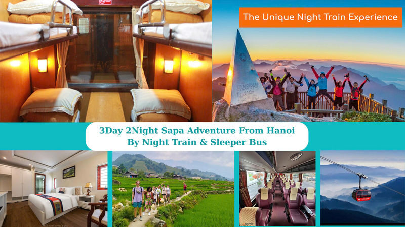 3D2N Sapa Adventure Tour from Hanoi by Night Train & Limousine - What to know before you go