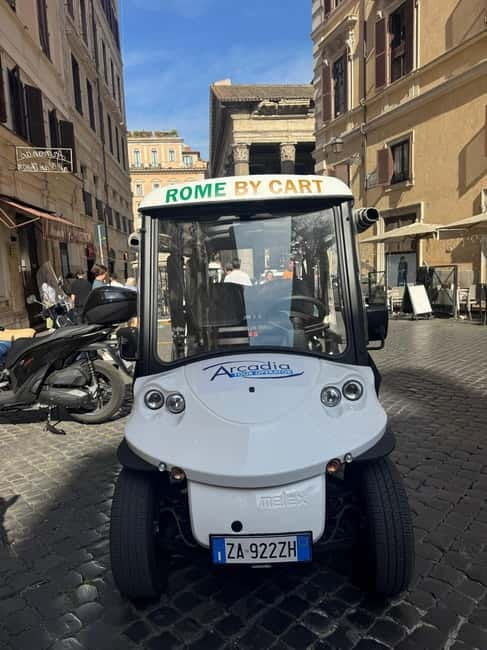 3H Rome: Baroque, Ancient and food experience by Golf Cart - Good To Know
