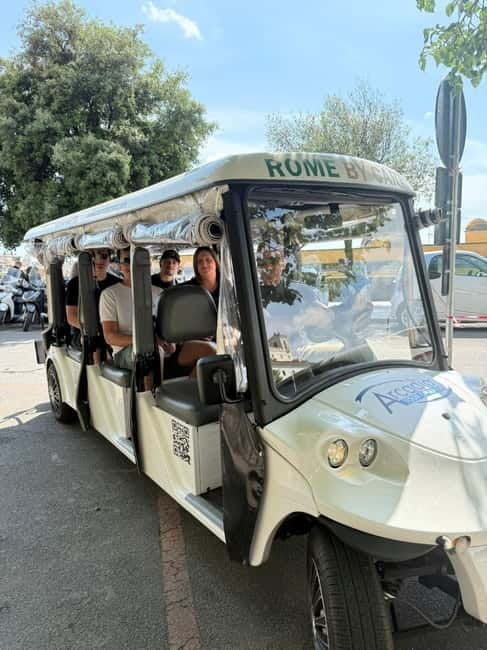 3H Rome: Baroque, Ancient and food experience by Golf Cart - The Experience: What It’s Really Like
