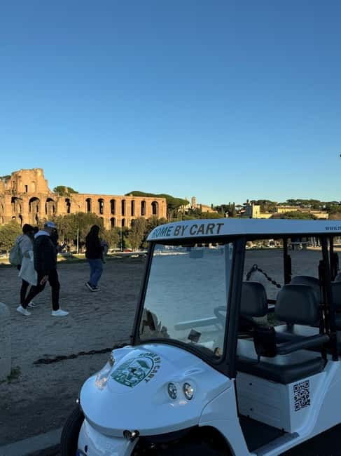 3H Rome: Baroque, Ancient and food experience by Golf Cart - Practical Details and Tips
