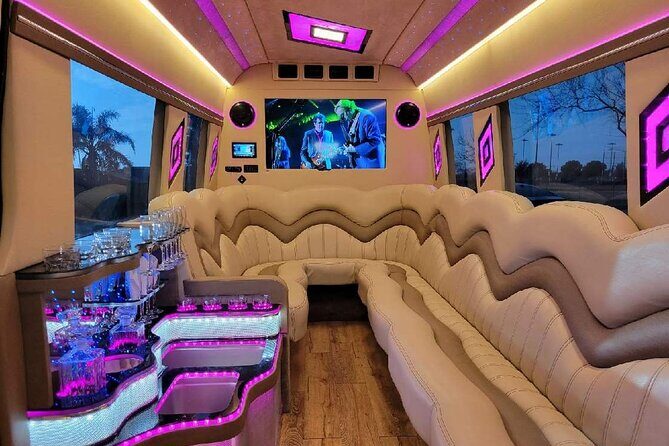 4, 5 or 6 hr Hollywood Private Tour in 12 Pass Mercedes Party Bus - What’s Included and What’s Not