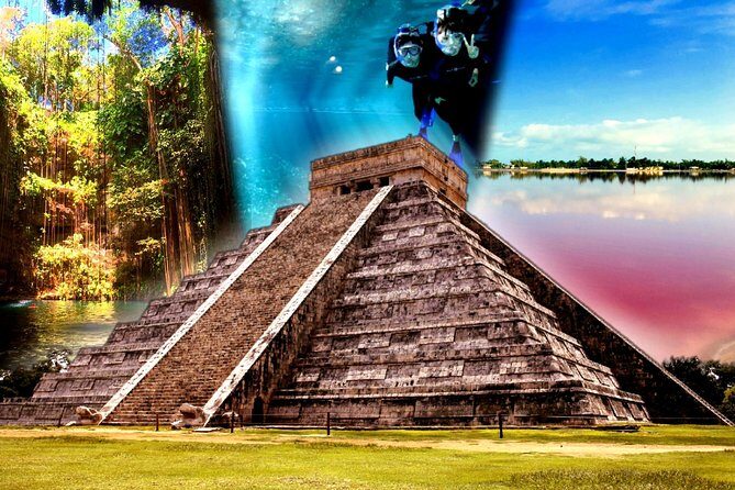 4 best spots in Cancún 1day! CHICHÉN ITZÁ, 2CENOTES, PINK LAKE - Good To Know