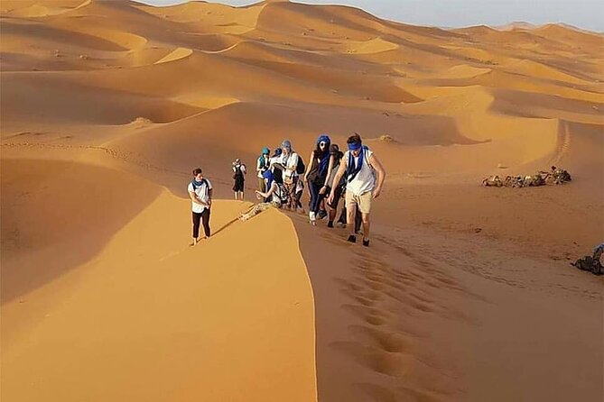 4 Day Morocco Desert Tour From Marrakech to Fes - Itinerary Overview