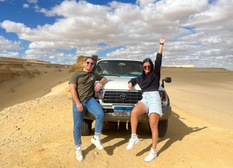 4-Day Siwa Oasis Adventure from Cairo - Day 3: Salt lakes and sunset at Lake Fatnas