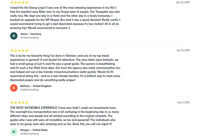 4 Day Tour to Ha Giang Loop From Hanoi - Itinerary Highlights