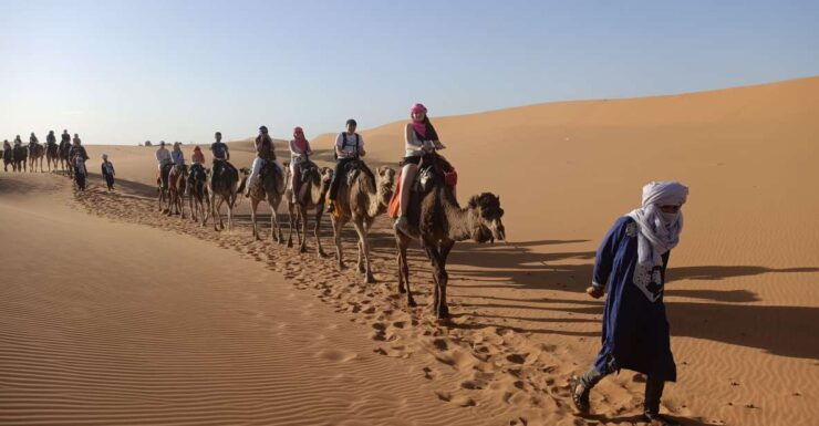 4 Days Desert Tour From Marrakech to Merzouga Dunes - Day 1 Itinerary Highlights