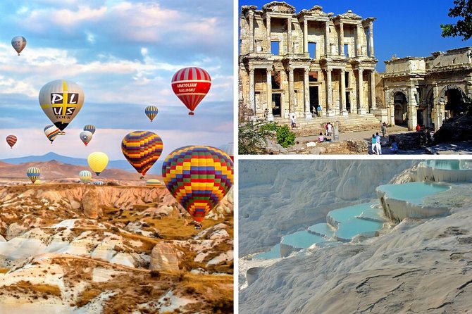 4 Days Turkey Tour Cappadocia, Ephesus, Pamukkale Tour - Tour Highlights