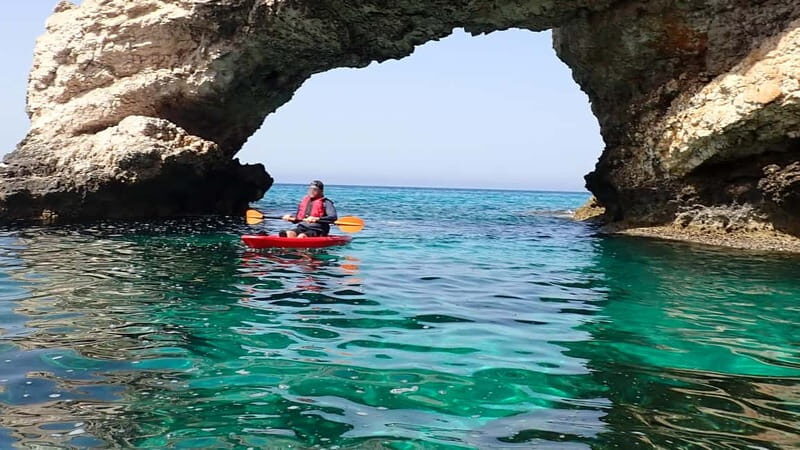 4-hour Ayia Napa SeaCaves Guided Kayaking from Limnara beach - Authentic Insights from Reviewers