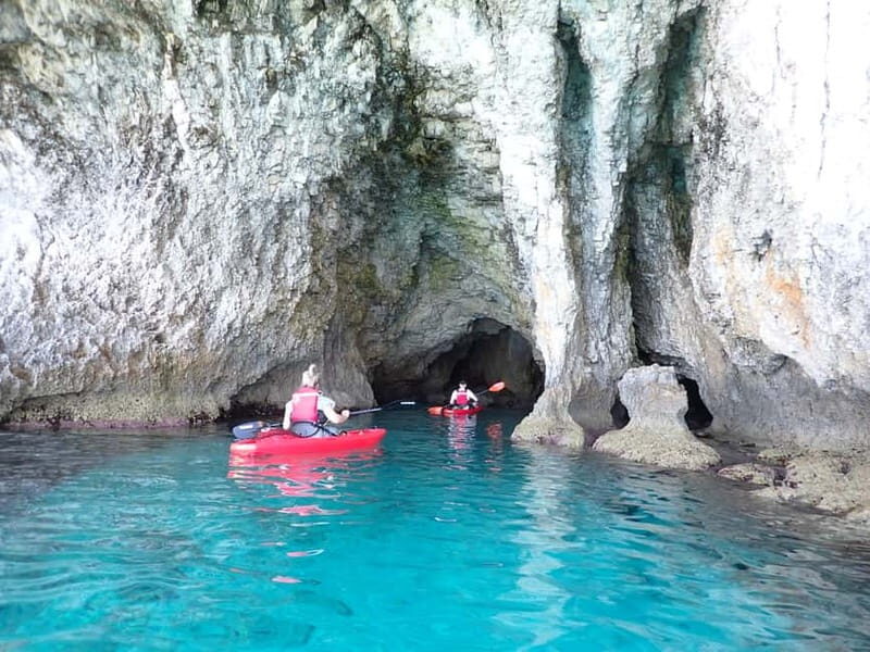 4-hour Ayia Napa SeaCaves Guided Kayaking from Limnara beach - FAQs