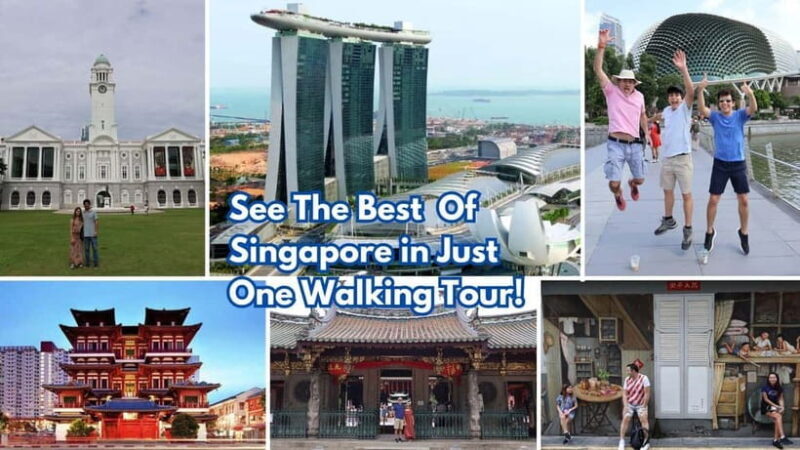 4 hour Chinatown, Civic District to Marina Bay Walking Tour - A Deep Dive into the 4-Hour Singapore Walking Tour