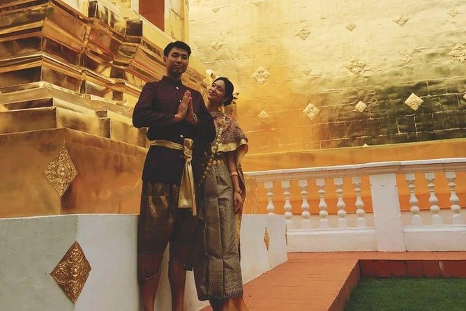 4 Hour Couple Package:Traditional Thai Costume RentalMakeup&Hairstyle for Woman - Accessibility and Participant Requirements