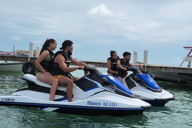 4-Hour Guided Jet Ski Tour to Secret Beach, San Pedro, Belize. - Inclusions and Exclusions