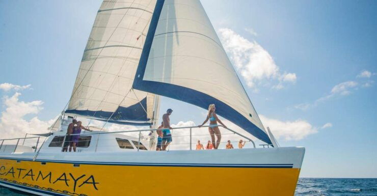 4-Hour Luxury Catamaran Cruise From Puerto Aventuras - Participant Information