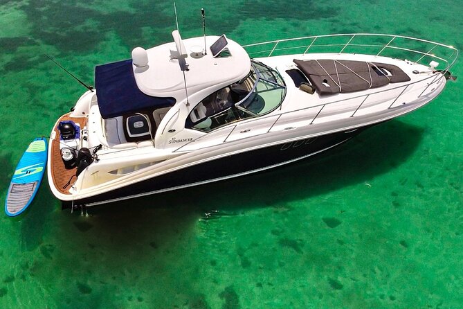 4-Hour Private 40 Sea Ray Yacht Tour to Inha Reef With Open Bar, Food & Snorkel - End Point and Meeting Point Details