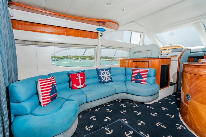 4-Hour Private 50 Azimut Yacht Tour With Food, Open Bar & Snorkeling - The Sum Up