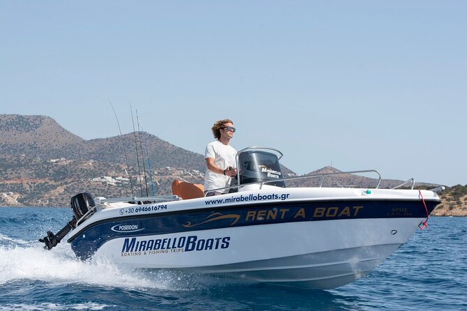 4-Hour Private Boat Rental Without Skipper at Agios Nikolaos - Directions to Louis Boat Parking