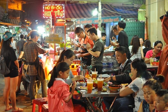 4-Hour Private Saigon Food Tour on Scooter by Night - Highlights of the Saigon Food Tour