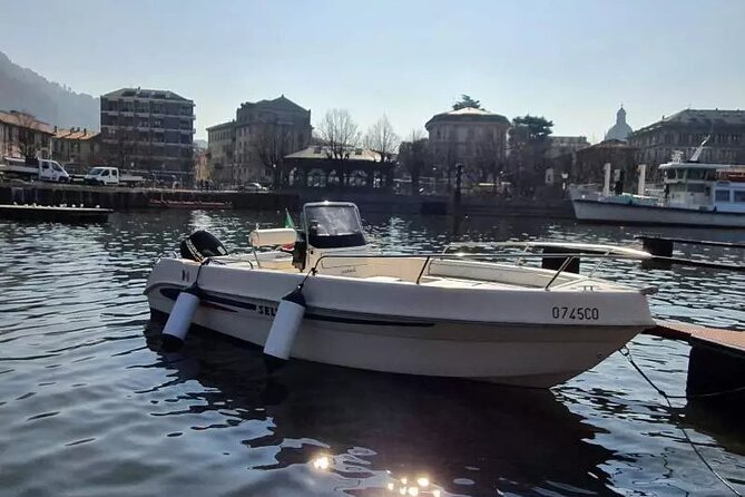 4 Hours Boat Rental Without License 40hp Engine on Lake Como - Location and Meeting Point