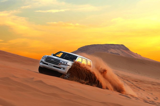 4 Hours Morning Dubai: Red Dune Bashing Safari, Sand Surfing & Camel Ride - Experience the Thrill of Dune Bashing