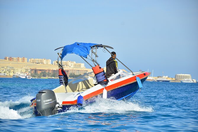 4-Hours Private Speed Boat to Orange Island & Snacks in HURGHADA - Tour Highlights