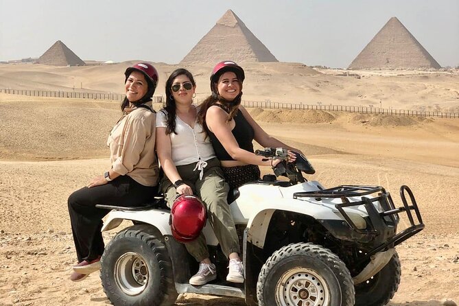 4-Hours Private Tour Giza Pyramids Sphinx Quad Bike ATV and Camel Ride - Tour Overview