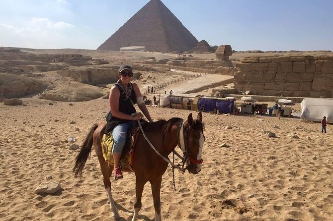 4-hours Private Tour Giza Pyramids ,Sphinx ,Valley Temple Camel Ride and Lunch - Camel Ride and Lunch