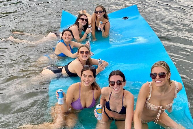 4 Hr Lake Austin Boat Charter with Swim and Sightseeing for 12 - The Boat and Comfort Level