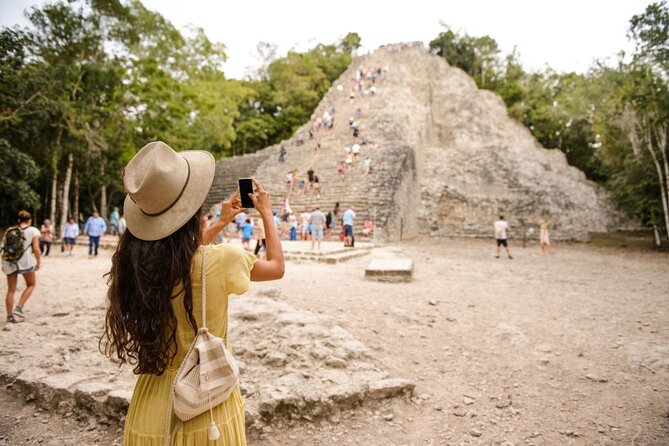 4 in 1: Mayan Tour to Coba, Tulum, Cenote, Shopping and Lunch From Cancun - Pickup Information