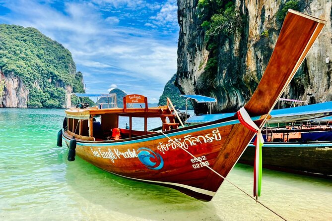 4 Island Sunset Tour by Luxury Longtail Boat With BBQ Dinner - Pickup and Return