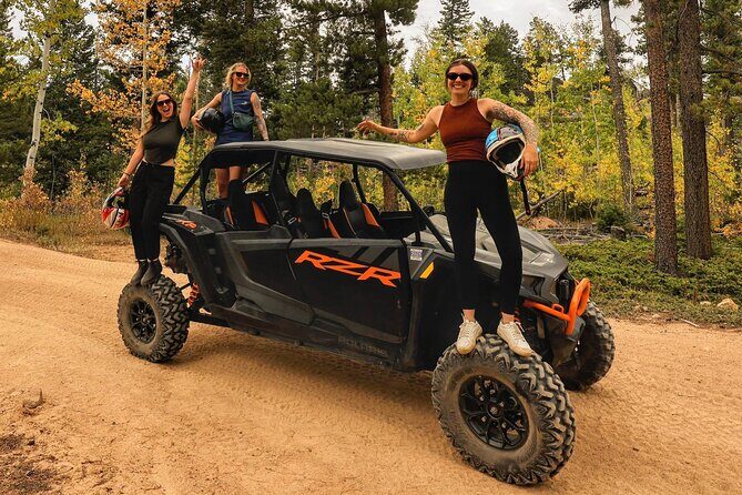 4 passenger UTV ride on mountain trail in Estes Park - Good To Know  