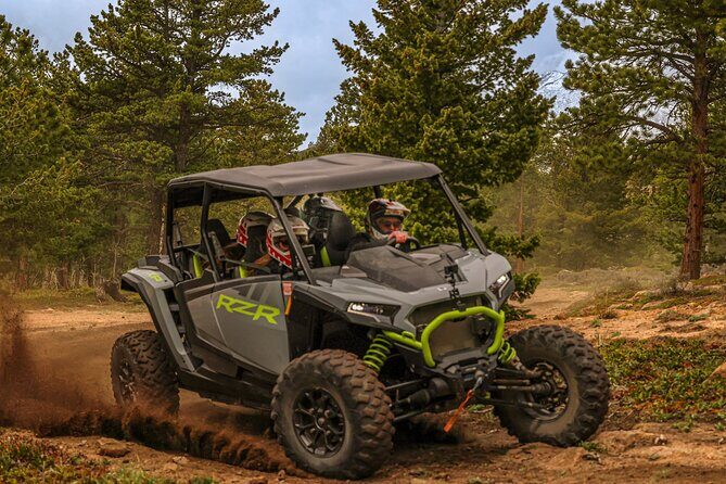4 passenger UTV ride on mountain trail in Estes Park - What’s Included and What’s Not