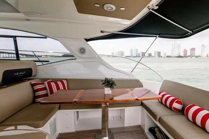 43 Azimut Yacht Charter Private Cruise With Captain & Stew - Questions