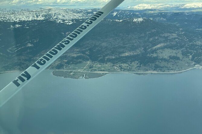 45 Minute Aerial Tour Continental Divide Highlights - Discovering Yellowstone from Above